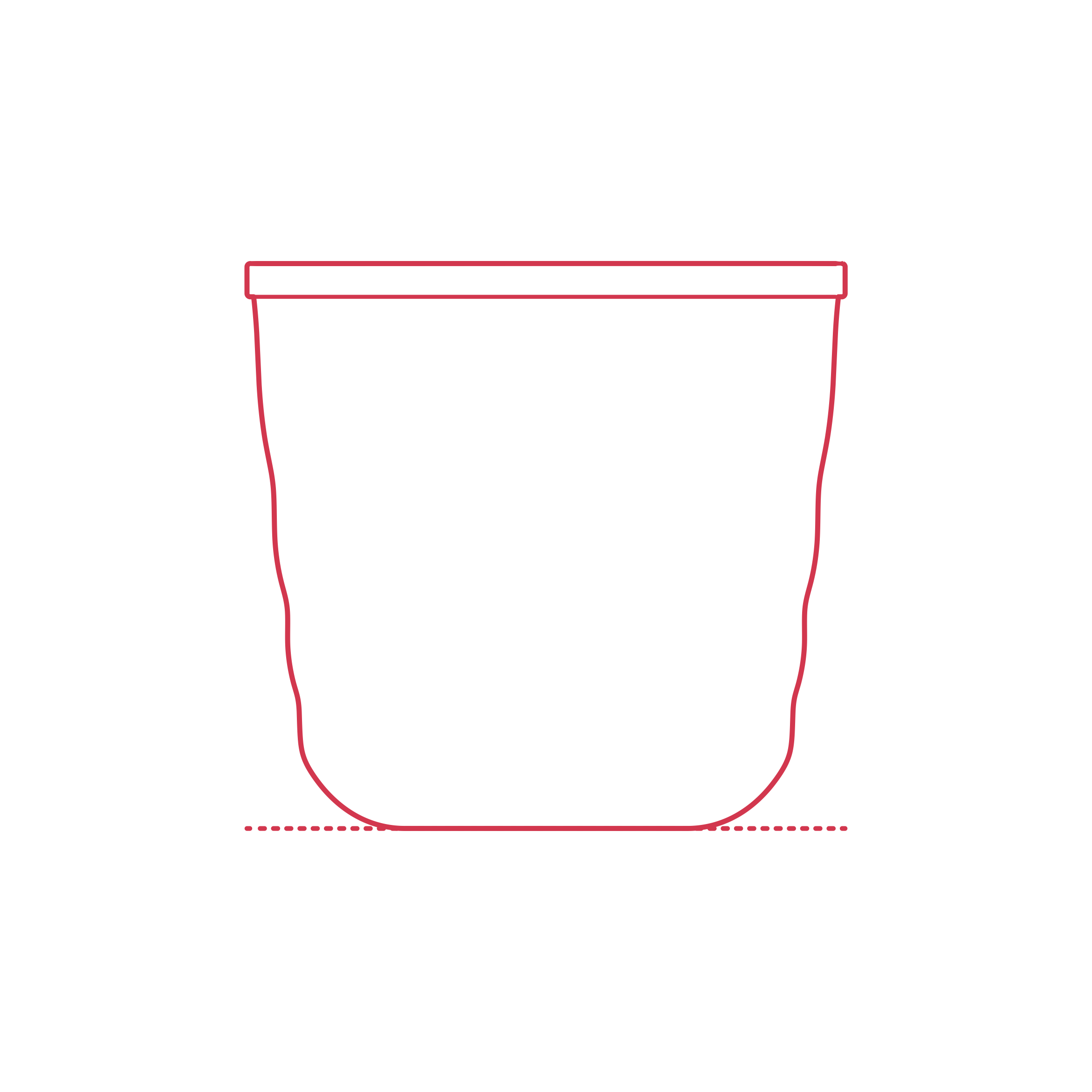Objects Plant Pots Ikea Vattenmelon Plant Pot Medium Engraving Svg Design Free Vectors